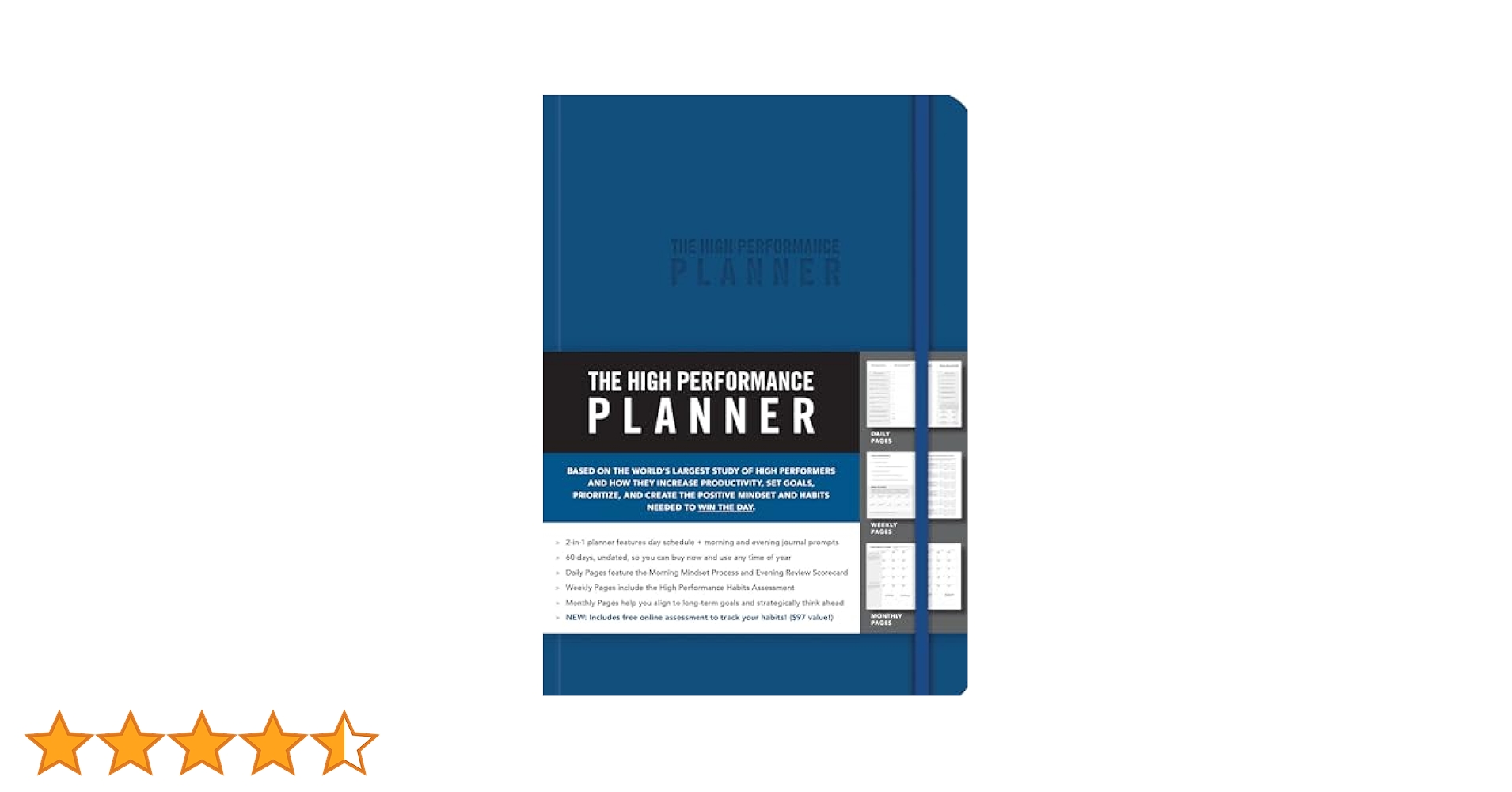 Amazon | The High Performance Planner [Blue] | Burchard